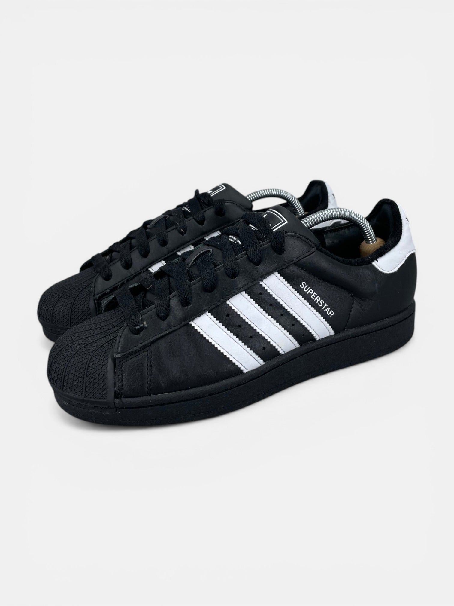 adidas Superstar II Black White - buty sportowe, widok z boku