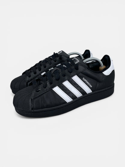 adidas Superstar II Black White - buty sportowe, widok z boku
