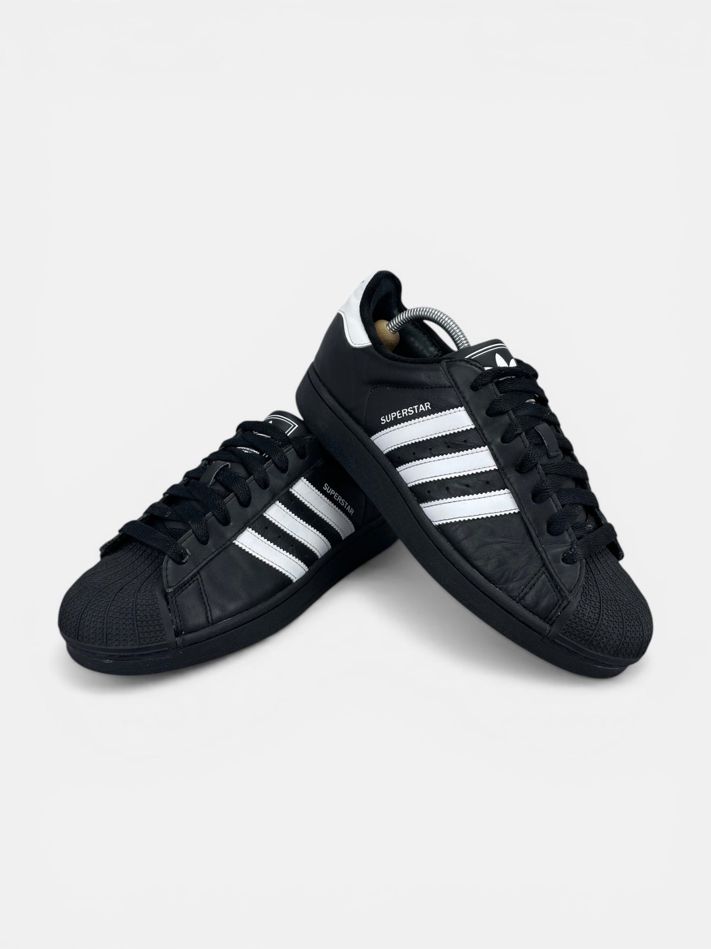 adidas Superstar II Black White - buty sportowe, boczny profil