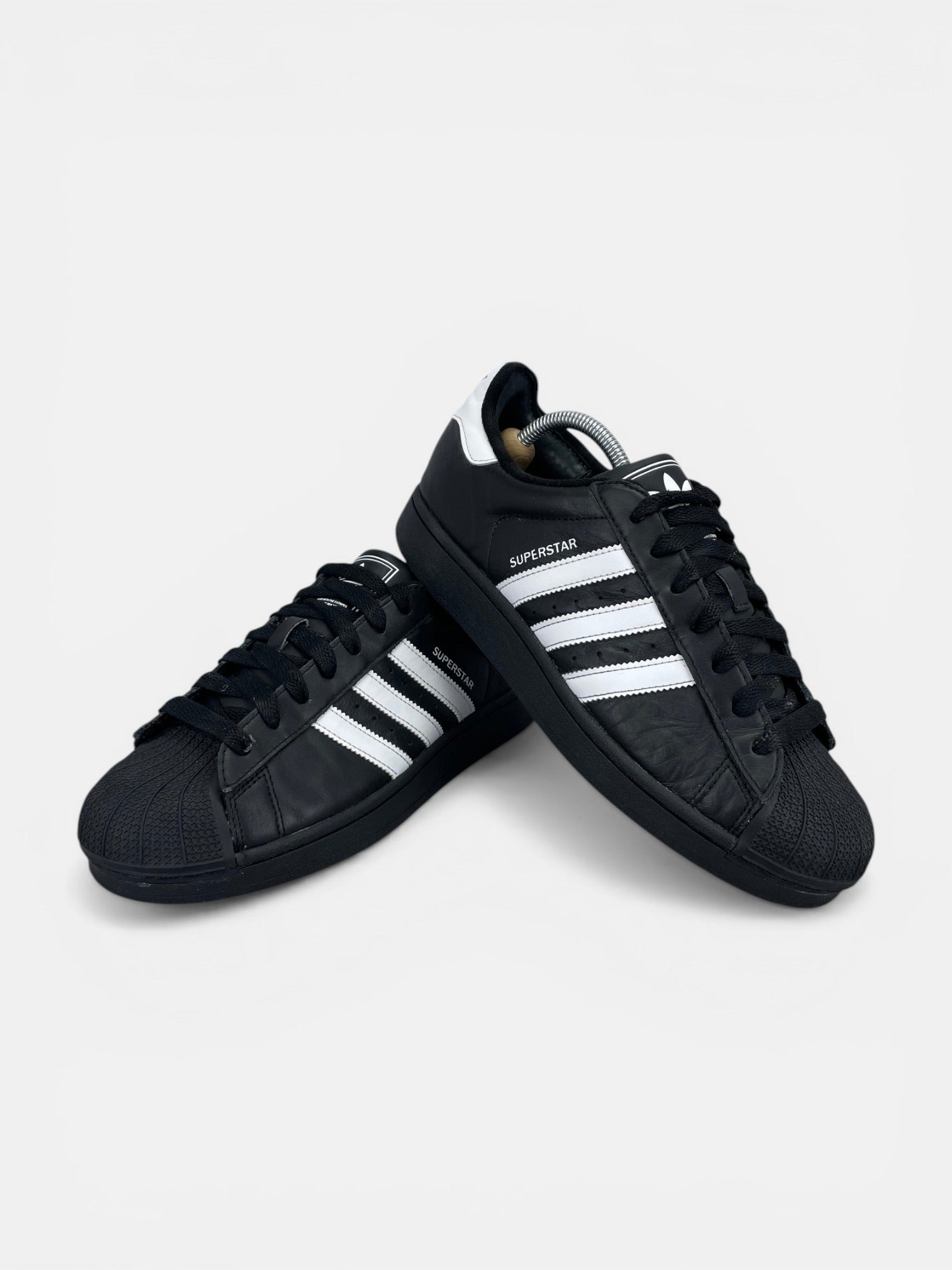 adidas Superstar II Black White - buty sportowe, boczny profil