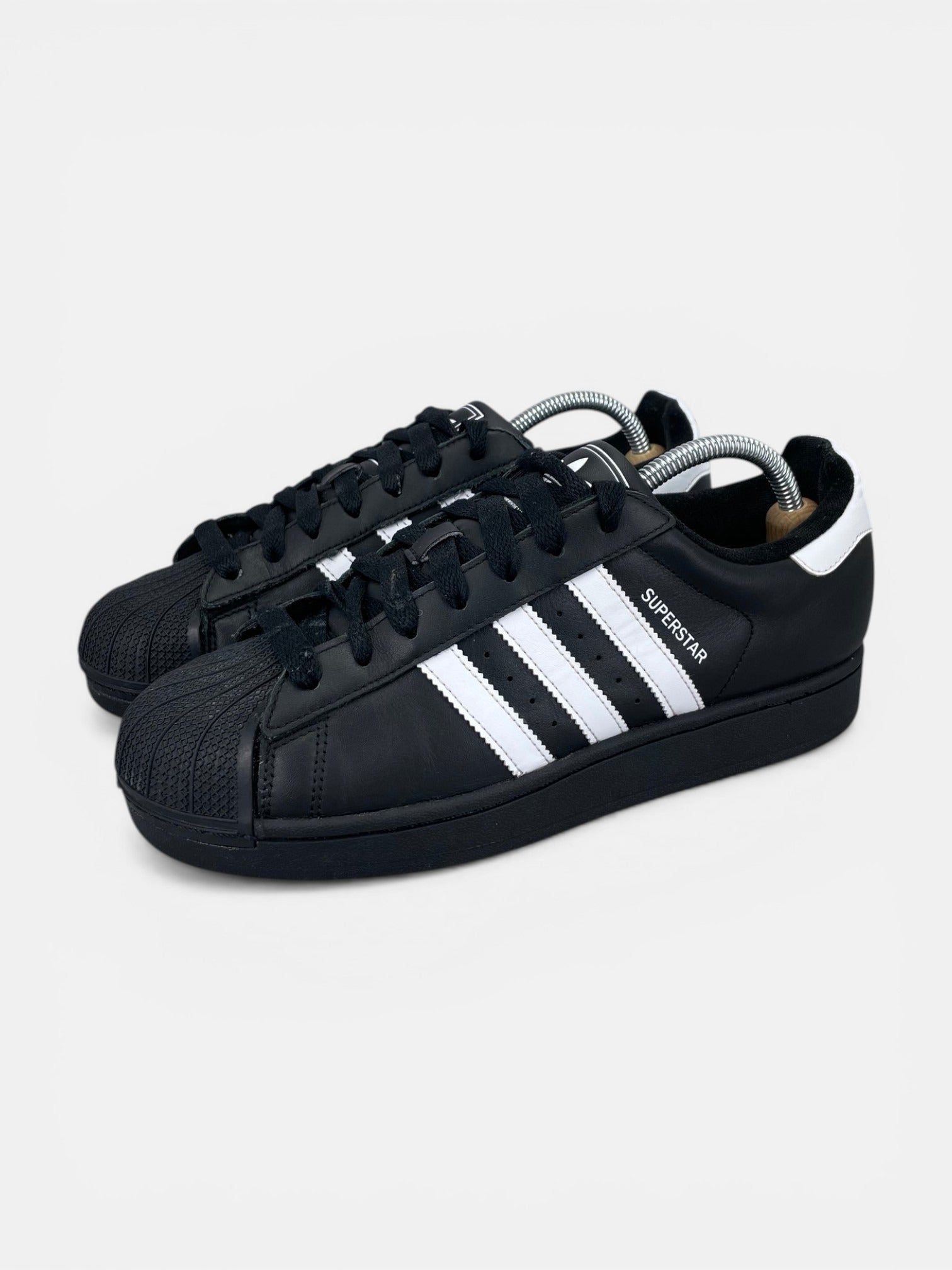 adidas Superstar II Black White - buty sportowe, widok z boku