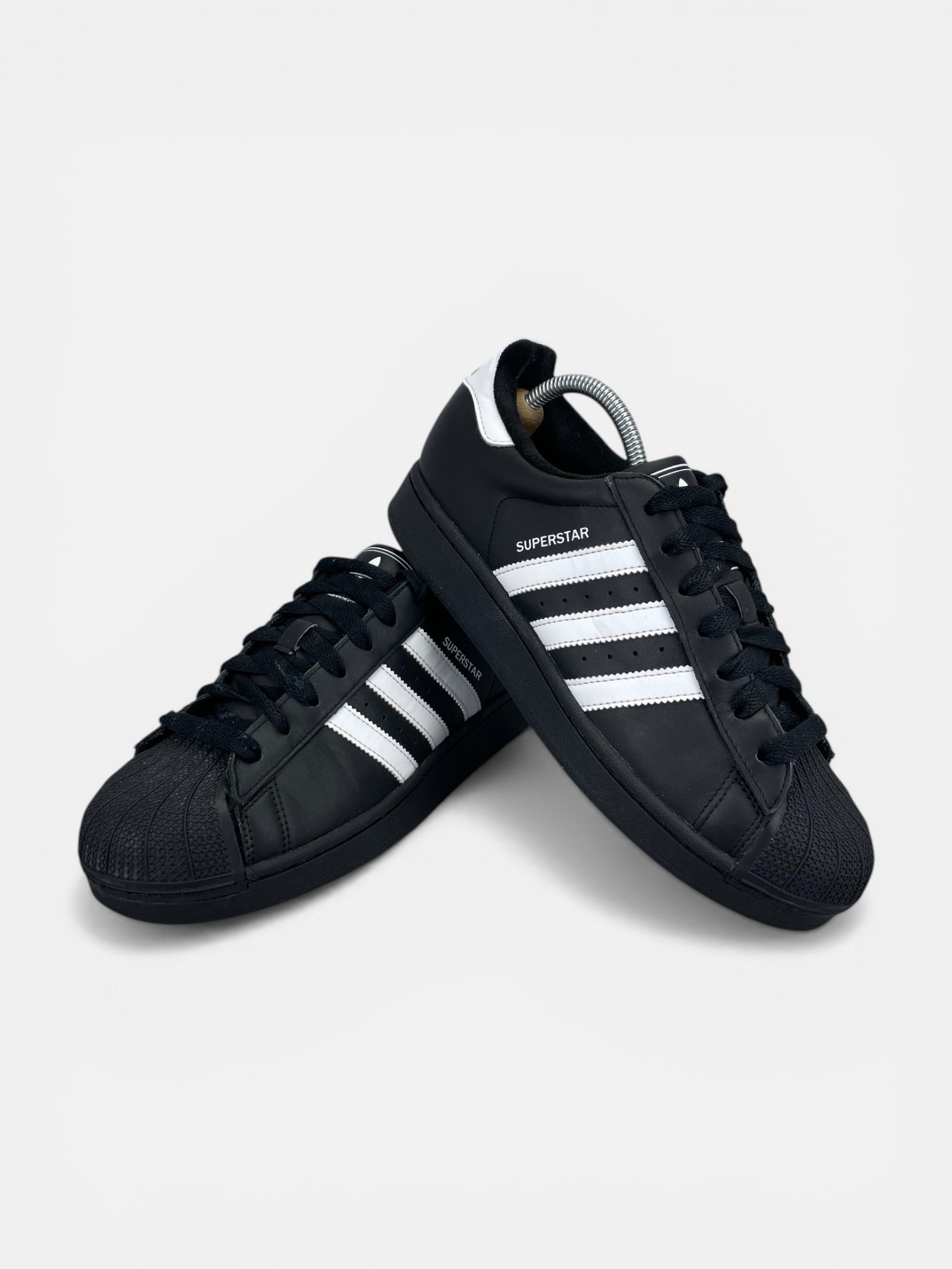 adidas Superstar II Black White - buty sportowe, boczny profil