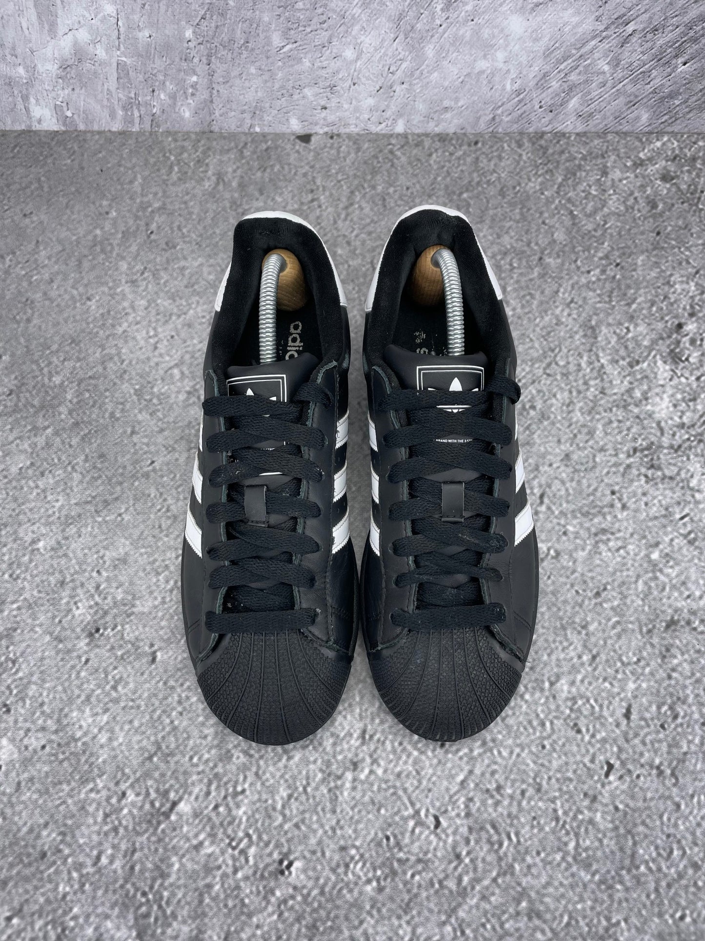 adidas Superstar II Black White - buty sportowe, widok z góry