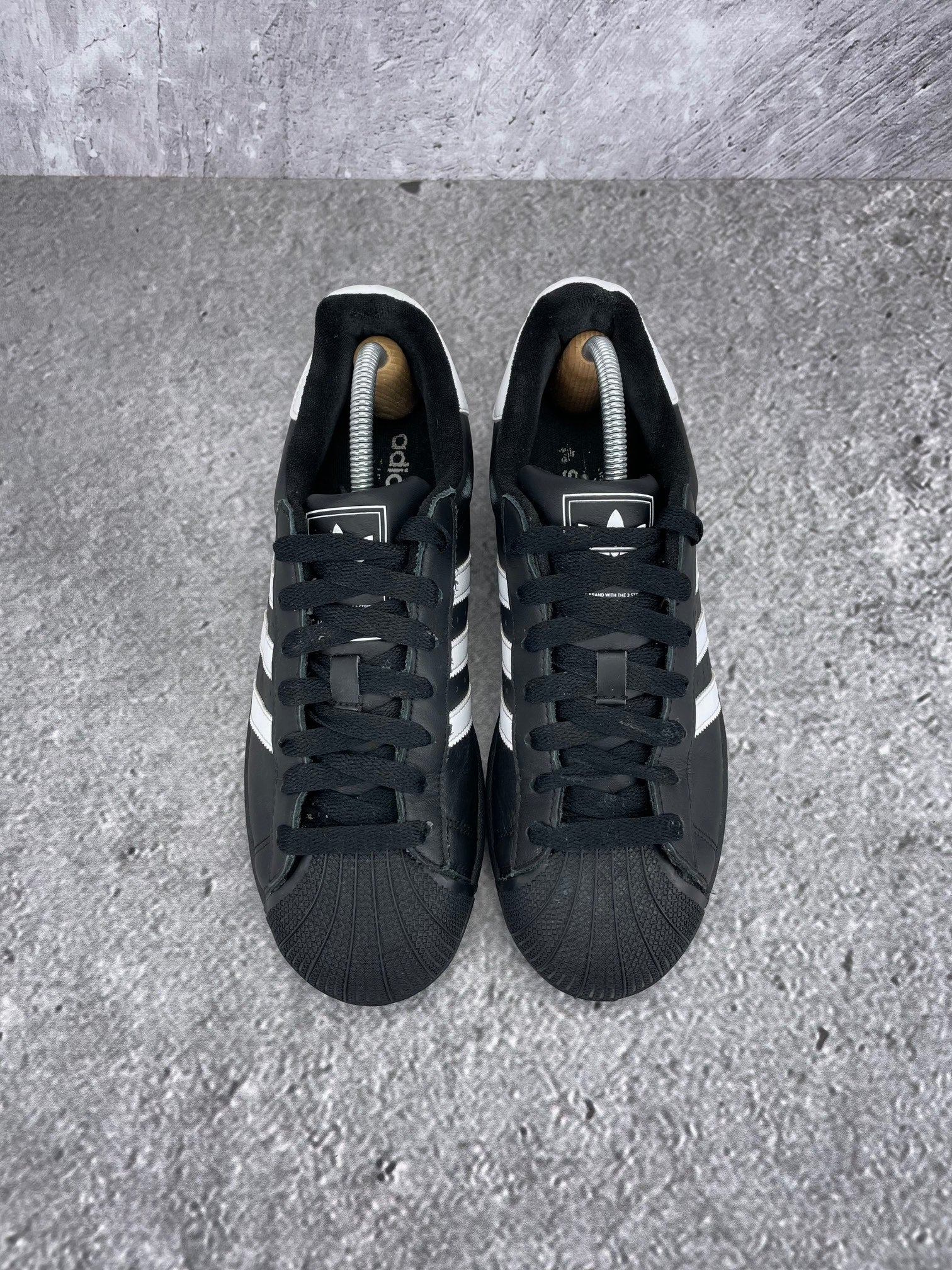 adidas Superstar II Black White - buty sportowe, widok z góry