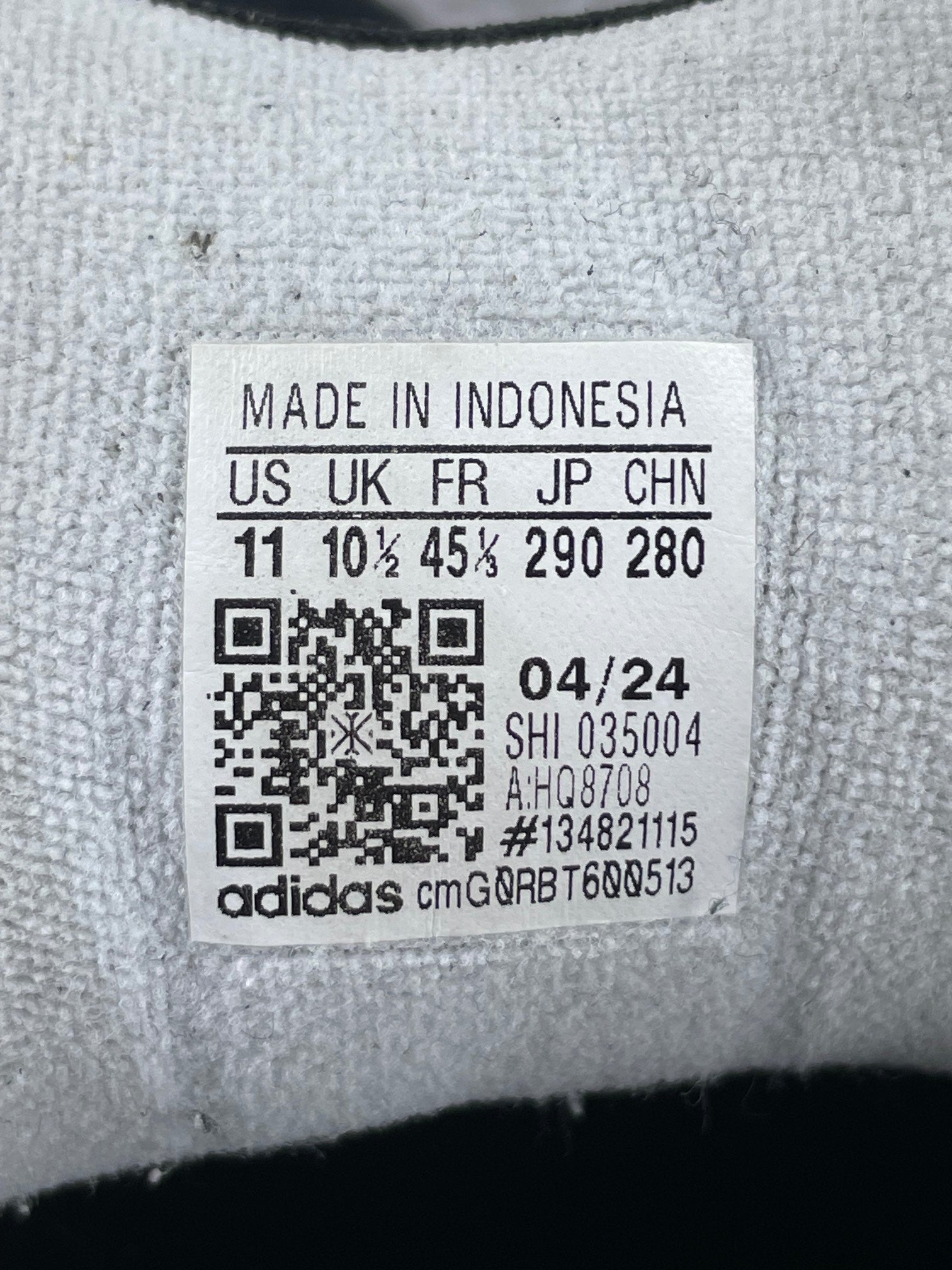 adidas Campus 00s HQ8708 - buty sportowe, metka