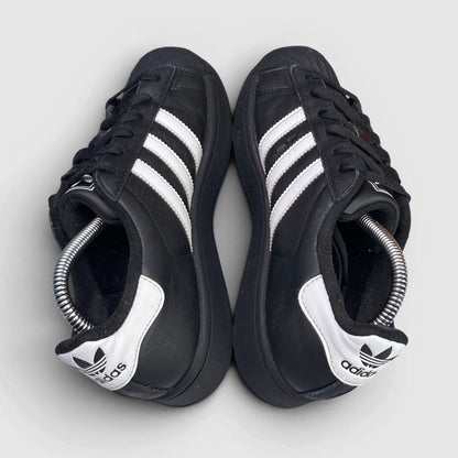 Adidas Superstar II — buty sportowe damskie w bardzo dobrym stanie rozmiar 36 2/3, widok z góry