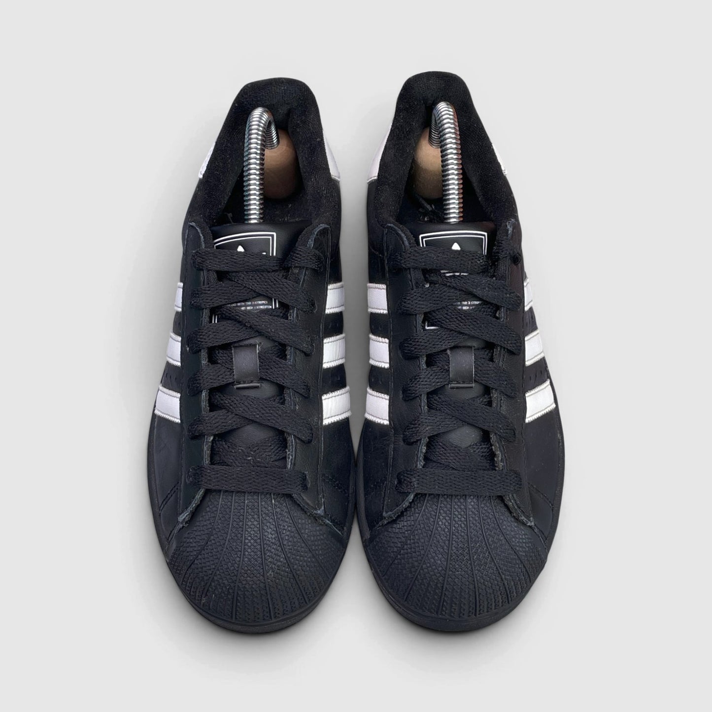 Adidas Superstar II — buty sportowe damskie w bardzo dobrym stanie rozmiar 36 2/3, widok z góry