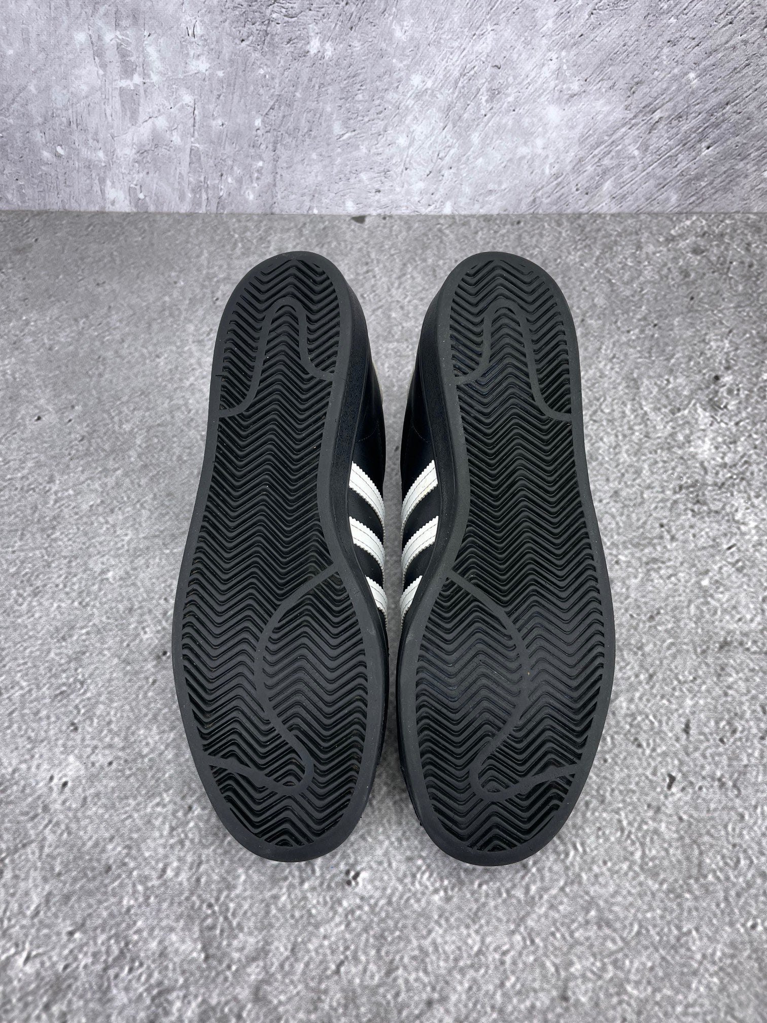 adidas Superstar “Core Black / Footwear White” Superstar Core Black - buty sportowe, podeszwa