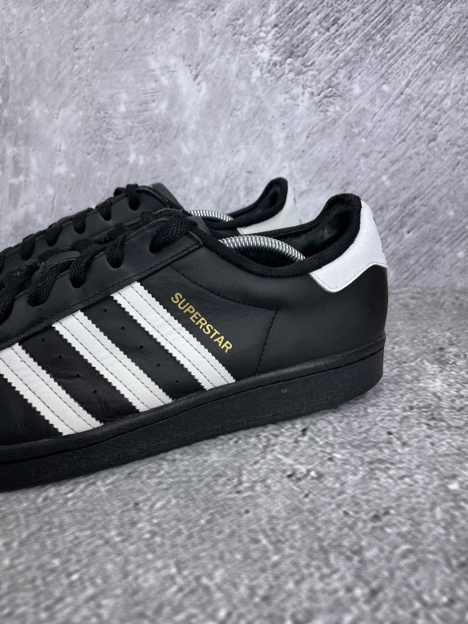 adidas Superstar “Core Black / Footwear White” Superstar Core Black - buty sportowe, opcjonalne zdjęcie 1