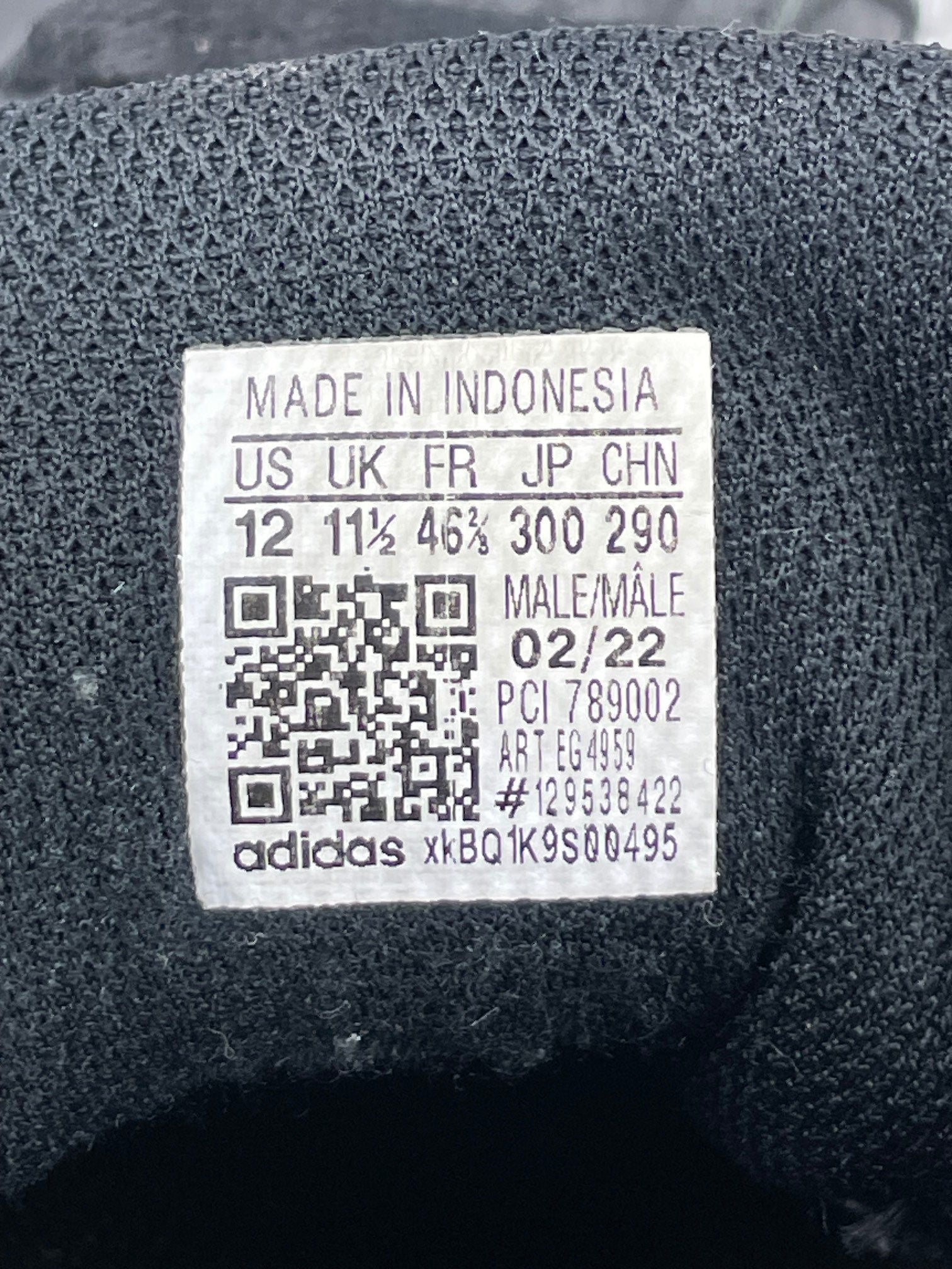 adidas Superstar “Core Black / Footwear White” Superstar Core Black - buty sportowe, metka