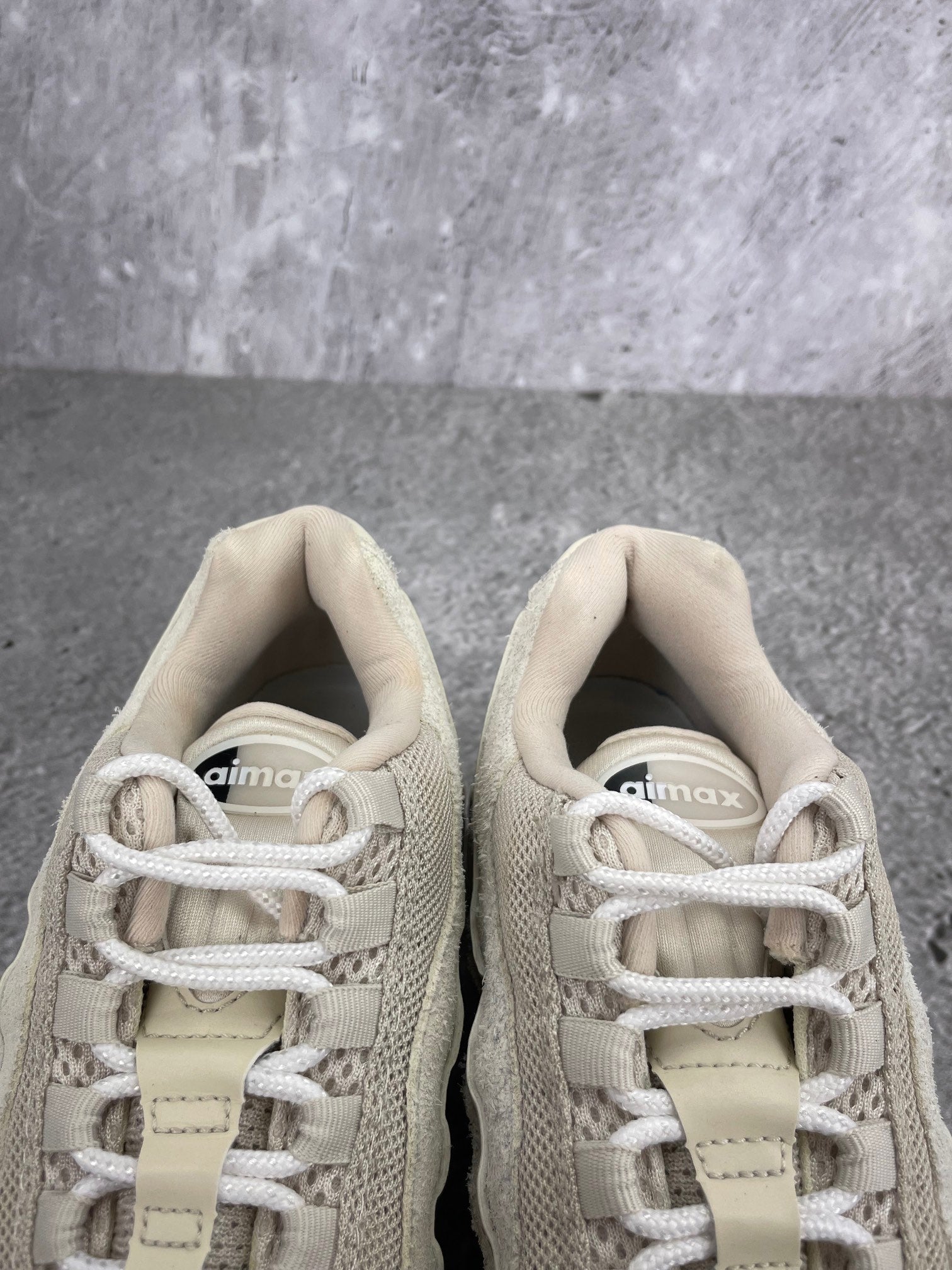 Nike Air Max 95 OG “Soft Pearl” AM95 Soft Pearl - buty sportowe, zapiętki butów