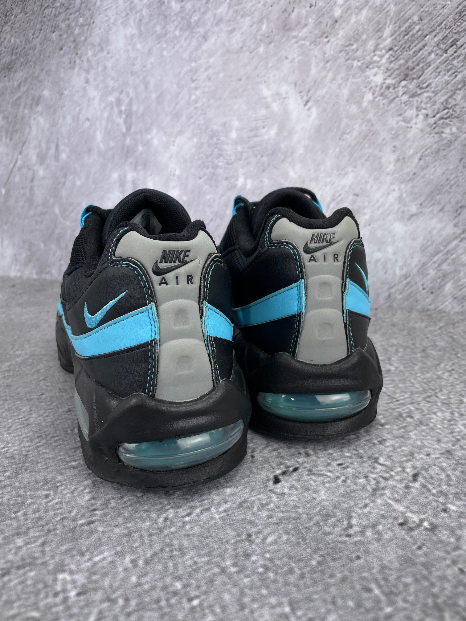 Nike Air Max 95 Baltic Blue - buty sportowe, widok z tyłu