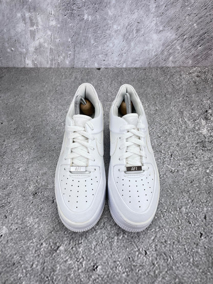 Nike Air Force 1 Sage Low Triple White - buty sportowe, widok z góry