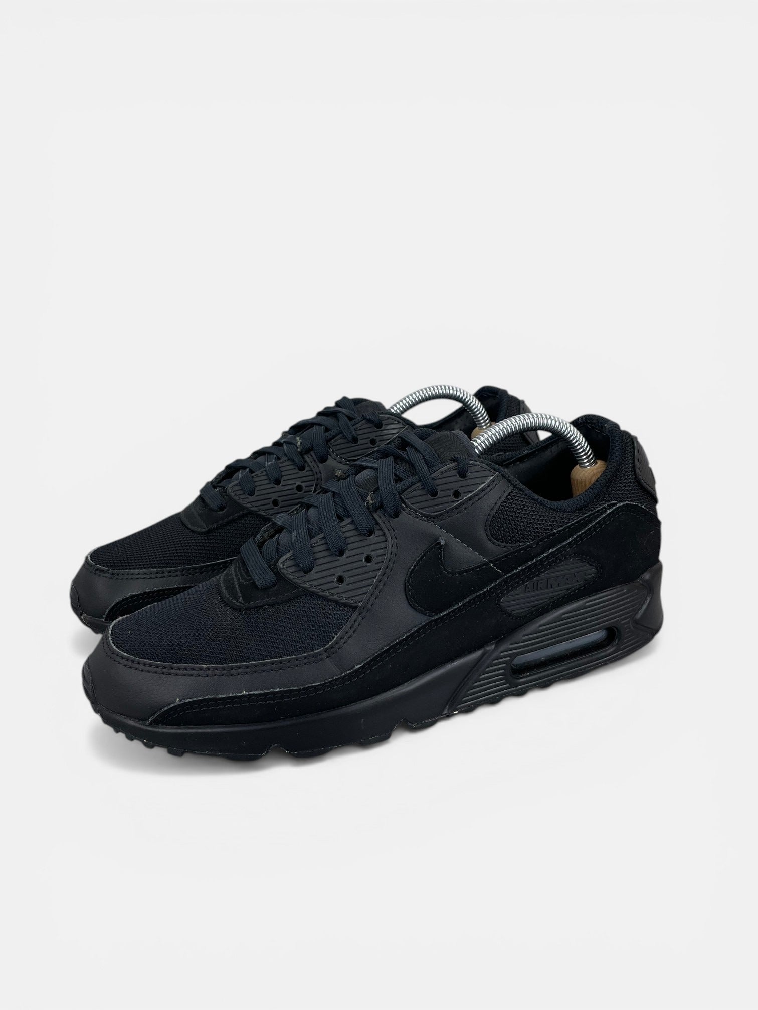 Nike Air Max 90 Recraft Triple Black - buty sportowe, widok z boku