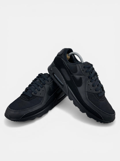 Nike Air Max 90 Recraft Triple Black - buty sportowe, boczny profil