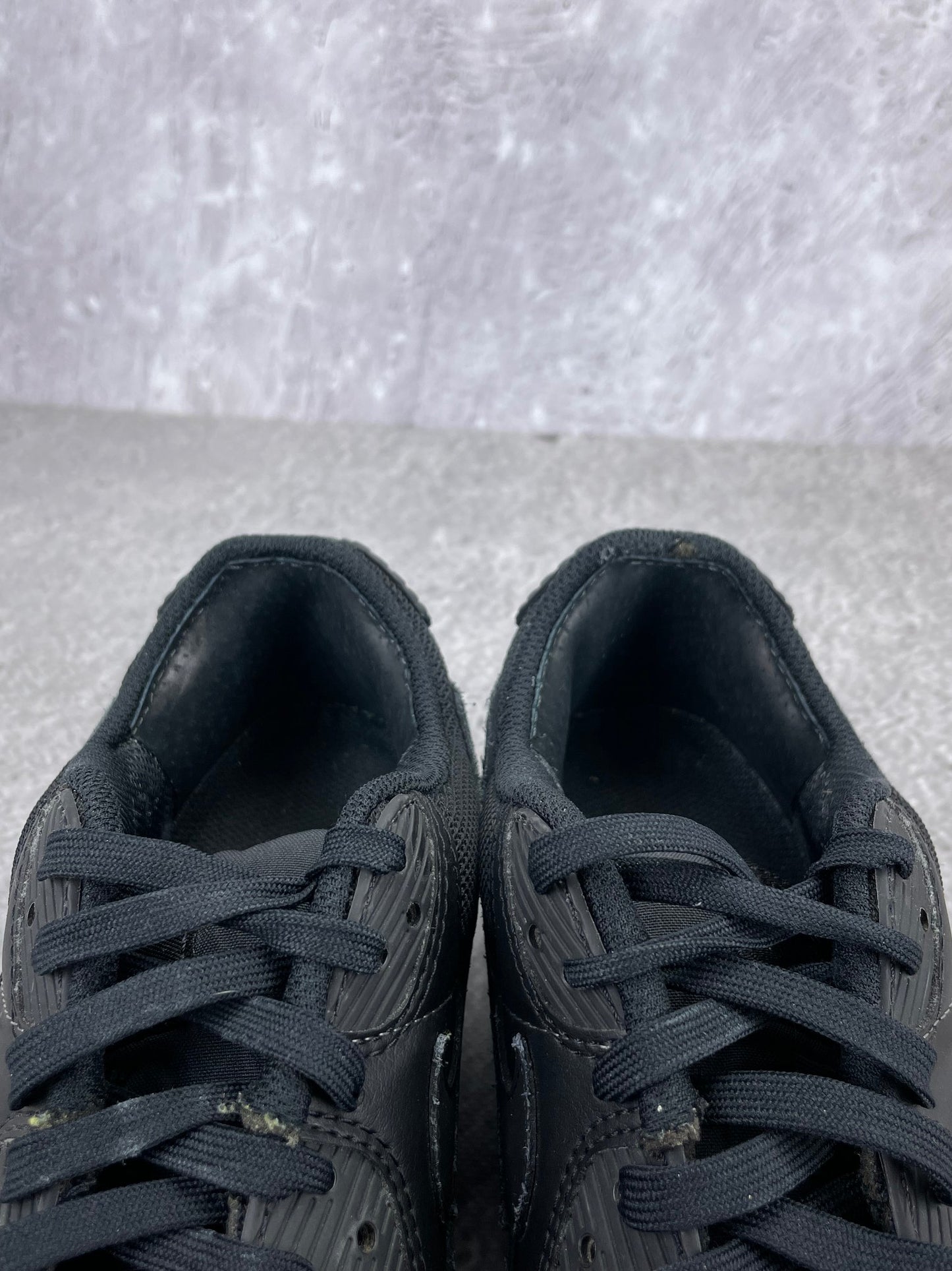 Nike Air Max 90 Recraft Triple Black - buty sportowe, zapiętki butów