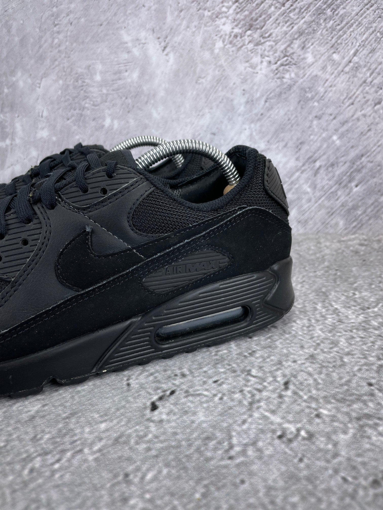 Nike Air Max 90 Recraft Triple Black - buty sportowe, opcjonalne zdjęcie 1