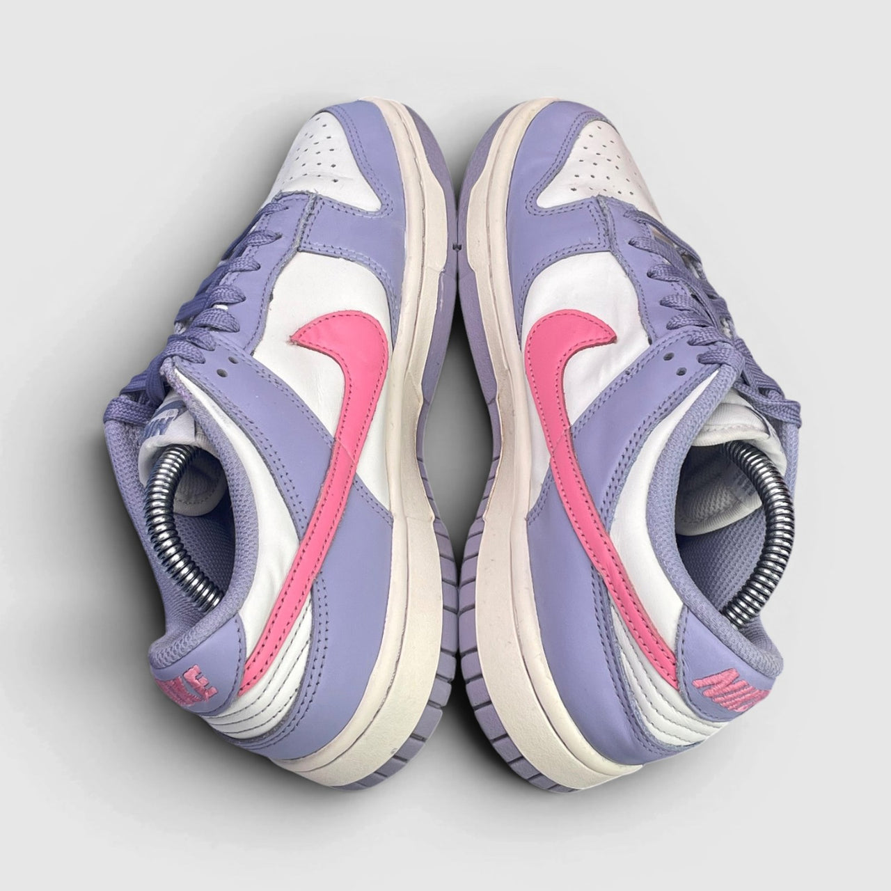 Nike Dunk Low Indigo Haze — buty sportowe damskie w bardzo dobrym stanie rozmiar 39, widok z góry
