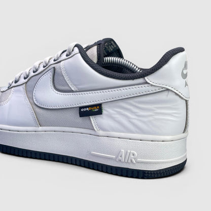 Nike Air Force 1 Low White Cordura — buty sportowe męskie w bardzo dobrym stanie rozmiar 44.5, detal