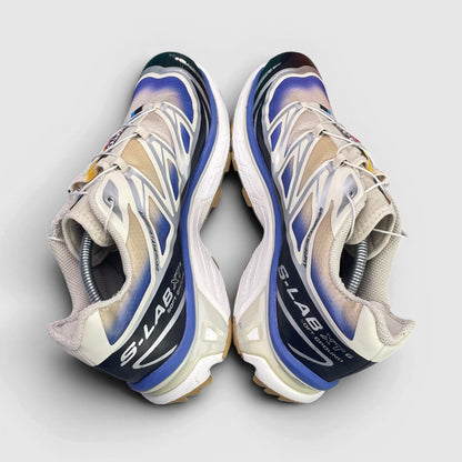 Salomon XT-6 Skyline Bleached Sand Dazzling Blue — buty sportowe męskie w bardzo dobrym stanie rozmiar 46.5, widok z góry