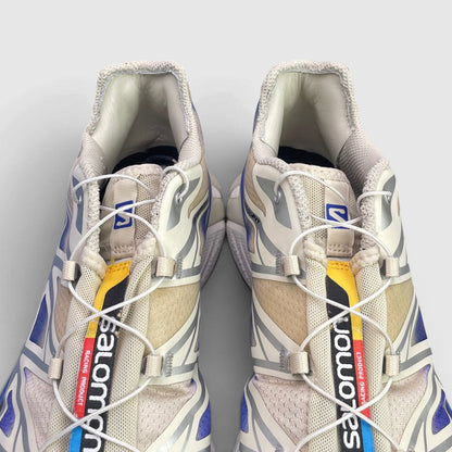 Salomon XT-6 Skyline Bleached Sand Dazzling Blue — buty sportowe męskie w bardzo dobrym stanie rozmiar 46.5, widok z góry