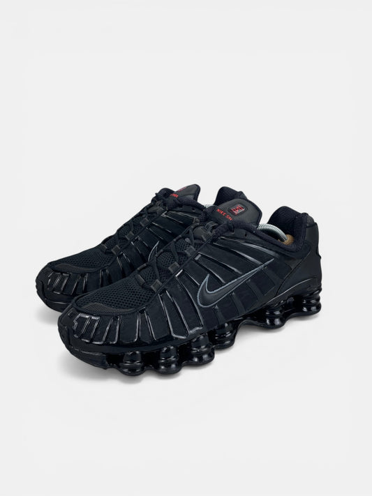 Nike Shox TL Metallic Hematite - buty sportowe, widok z boku