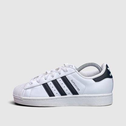 Adidas Superstar II Cloud White Black — buty sportowe damskie w bardzo dobrym stanie rozmiar 37 1/3, widok z boku
