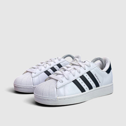 Adidas Superstar II Cloud White Black — buty sportowe damskie w bardzo dobrym stanie rozmiar 37 1/3, boczny profil