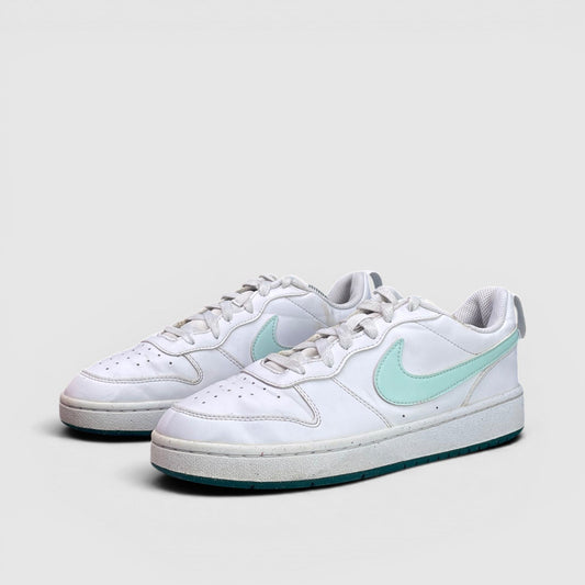 Nike Court Borough Low Recraft GS Summit White Cobalt Bliss — buty sportowe damskie w bardzo dobrym stanie rozmiar 40, para butów