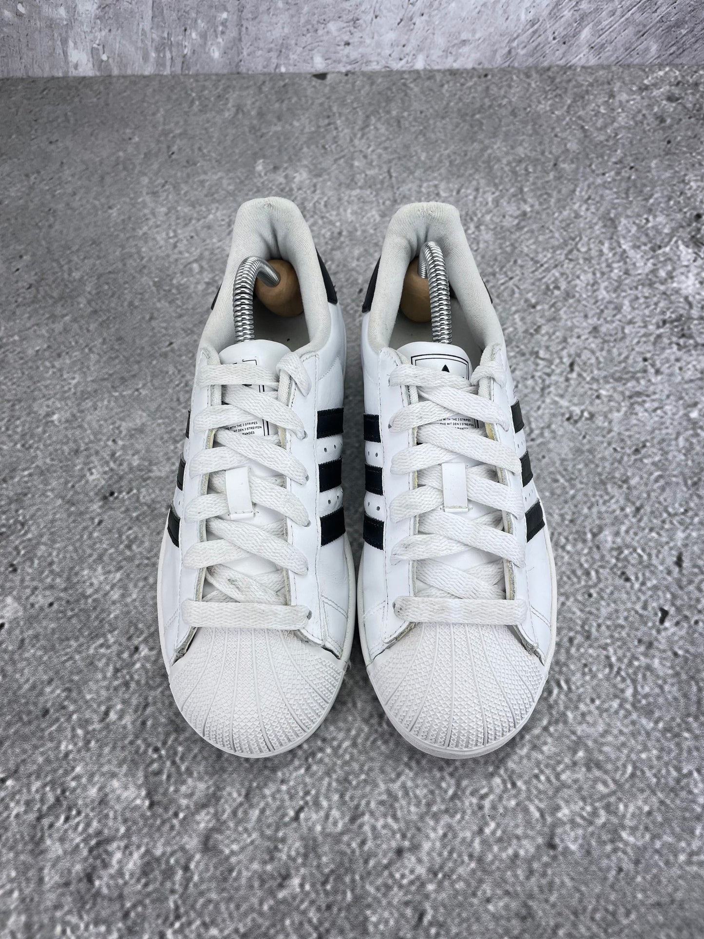 Adidas Superstar II Cloud White Black - buty sportowe, widok z góry