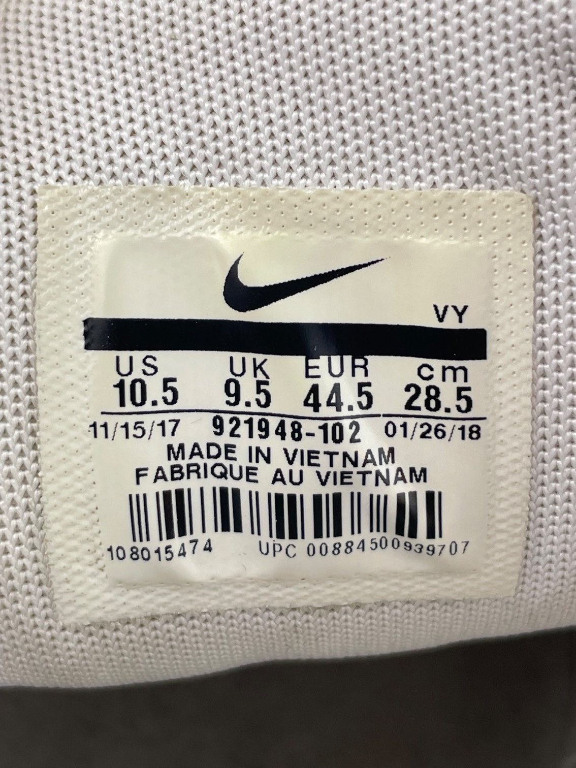 Nike Air More Uptempo 96 Varsity Red - buty sportowe, metka