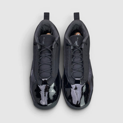 Jordan Max Aura 6 Black Anthracite — buty sportowe męskie w bardzo dobrym stanie rozmiar 46, widok z góry