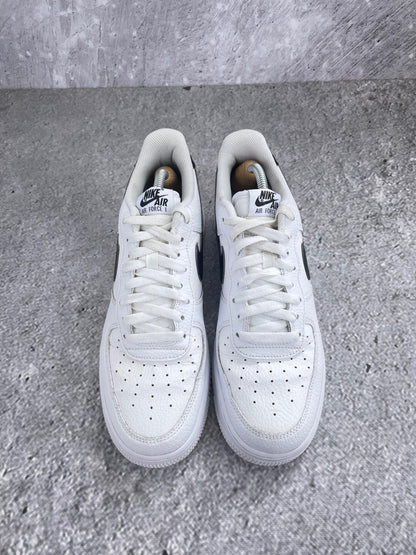 Nike Air Force 1 Low White/Black - buty sportowe, widok z góry