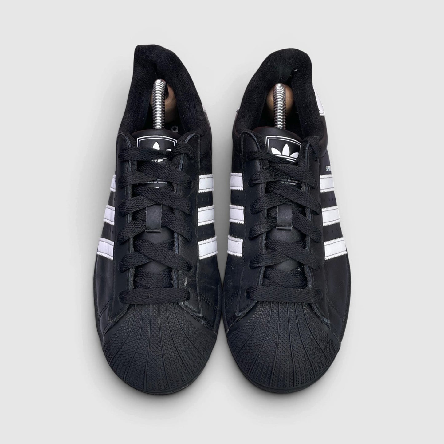 Adidas Superstar II — buty sportowe damskie w bardzo dobrym stanie rozmiar 38 2/3, widok z góry
