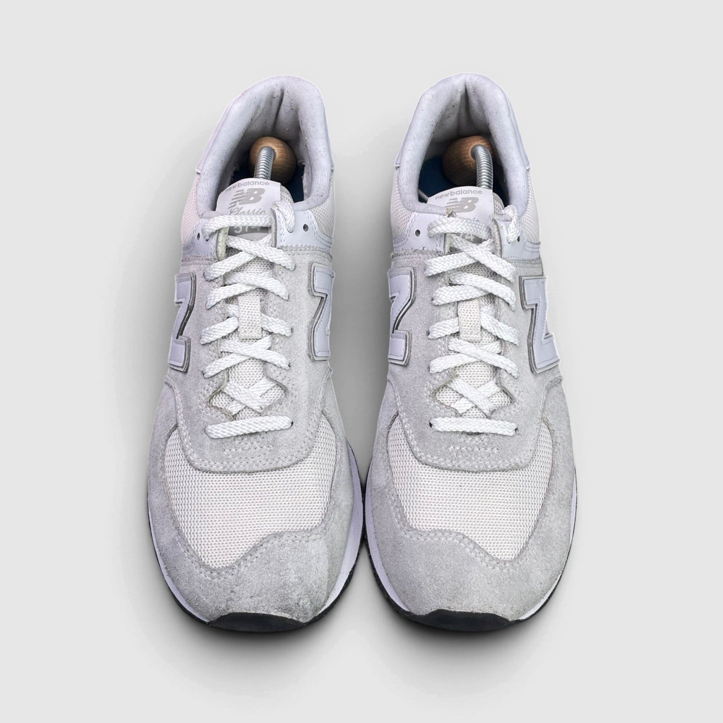 New Balance 574 Nimbus Cloud — buty sportowe męskie w bardzo dobrym stanie rozmiar 46.5, widok z góry