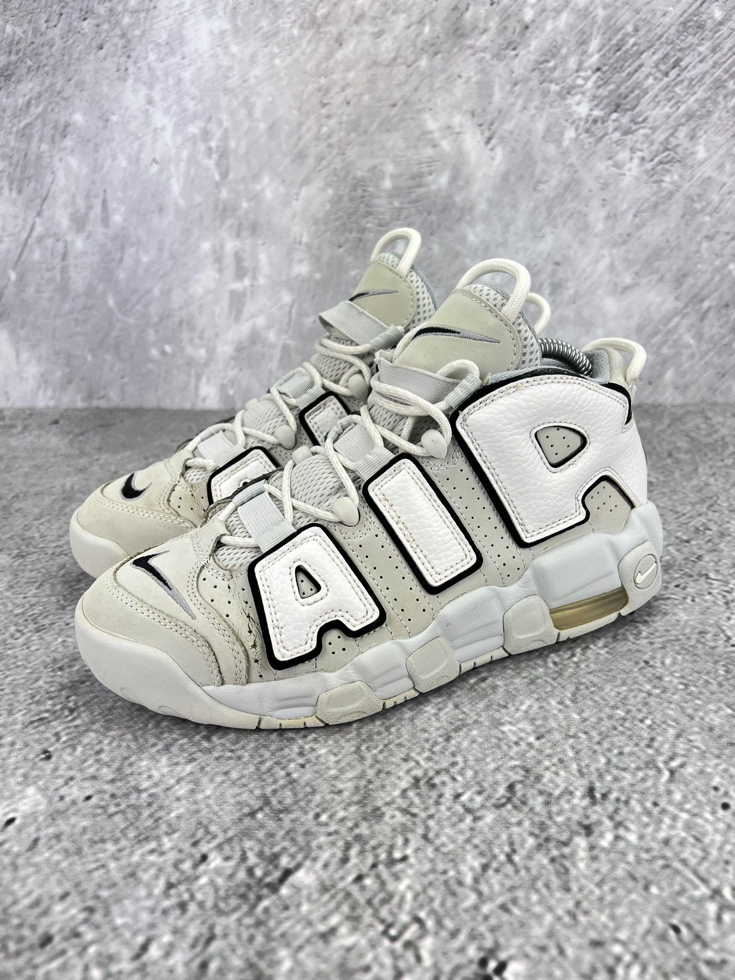 Nike Air More Uptempo Mid Photon Dust - buty sportowe, opcjonalne zdjęcie 1