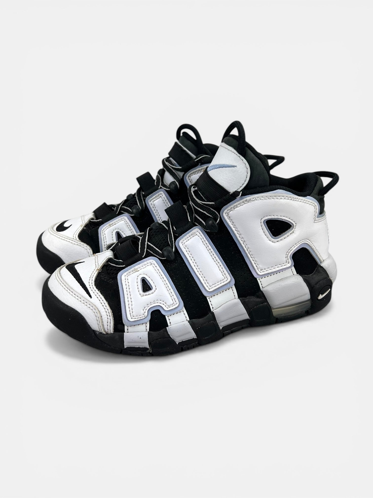 Nike Air More Uptempo GS Cobalt Bliss - buty sportowe, widok z boku