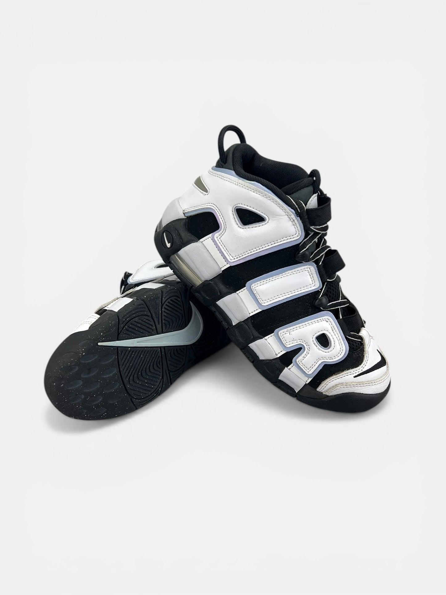 Nike Air More Uptempo GS Cobalt Bliss - buty sportowe, boczny profil