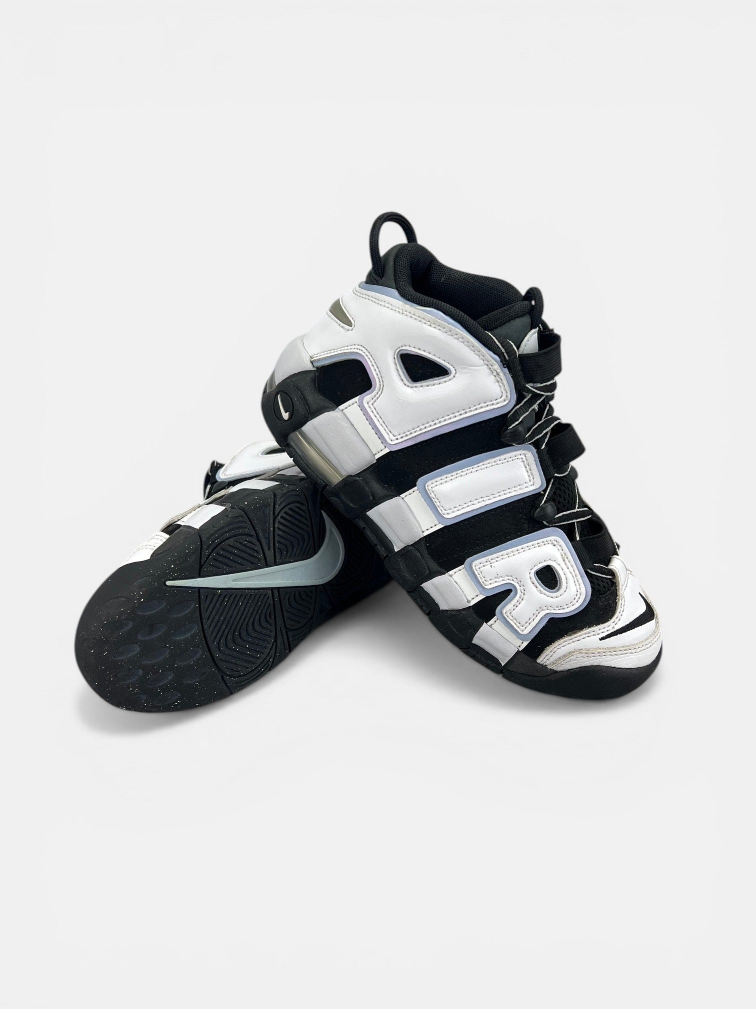 Nike Air More Uptempo GS Cobalt Bliss - buty sportowe, boczny profil