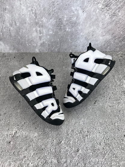 Nike Air More Uptempo GS Cobalt Bliss - buty sportowe, widok z góry na zewnętrzną stronę butów