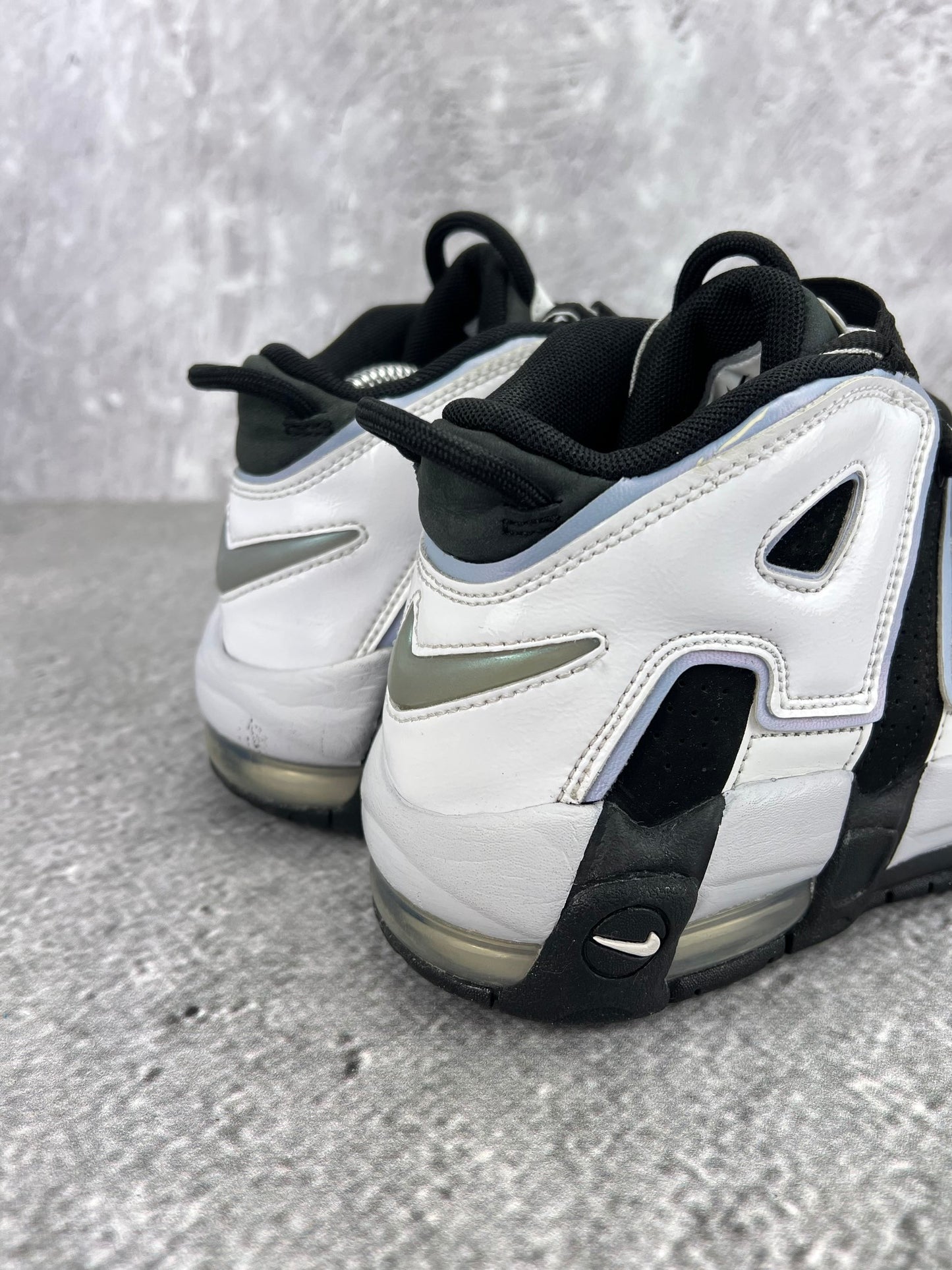 Nike Air More Uptempo GS Cobalt Bliss - buty sportowe, widok z tyłu