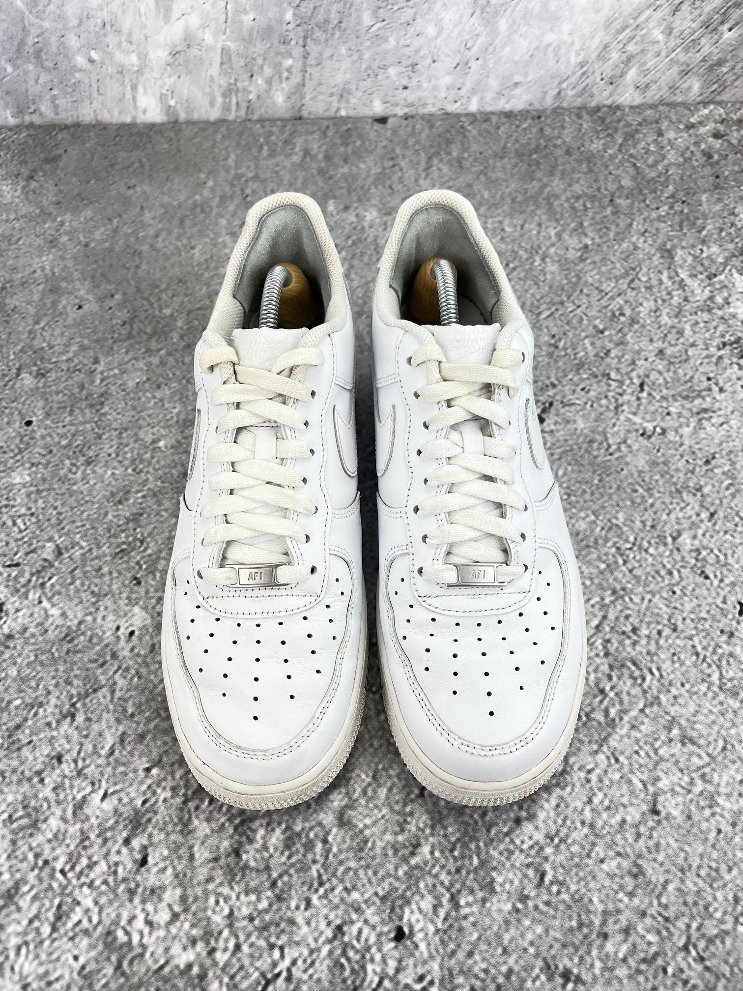 Nike Air Force 1 Low Triple White - buty sportowe, widok z góry