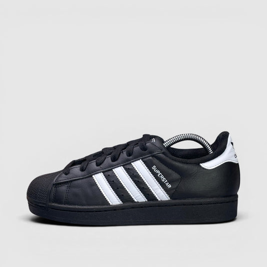 Adidas Superstar II — buty sportowe damskie w bardzo dobrym stanie rozmiar 38, boczny profil, lewa strona