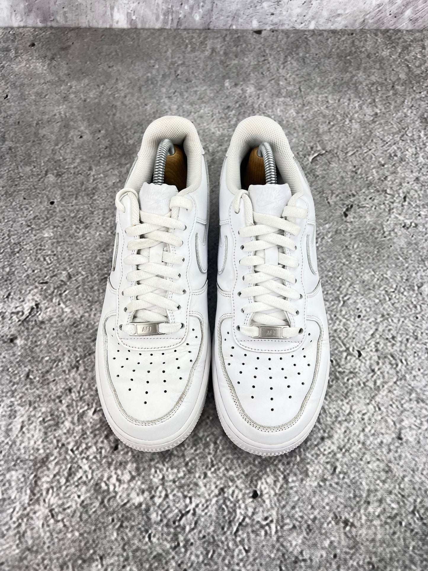 Nike Air Force 1 Low Triple White - buty sportowe, widok z góry