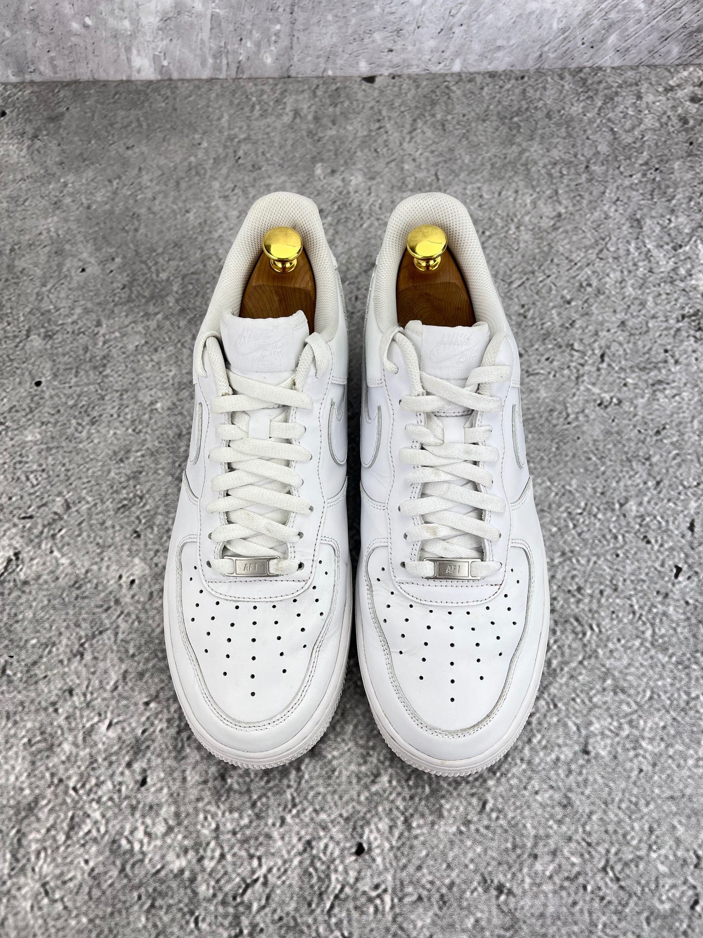 Nike Air Force 1 Low Triple White - buty sportowe, widok z góry