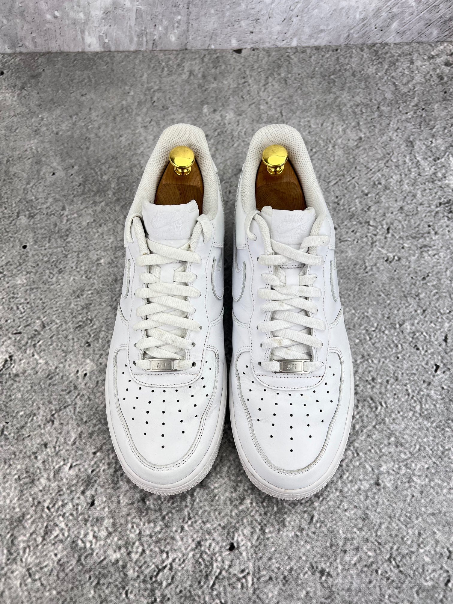 Nike Air Force 1 Low Triple White - buty sportowe, widok z góry