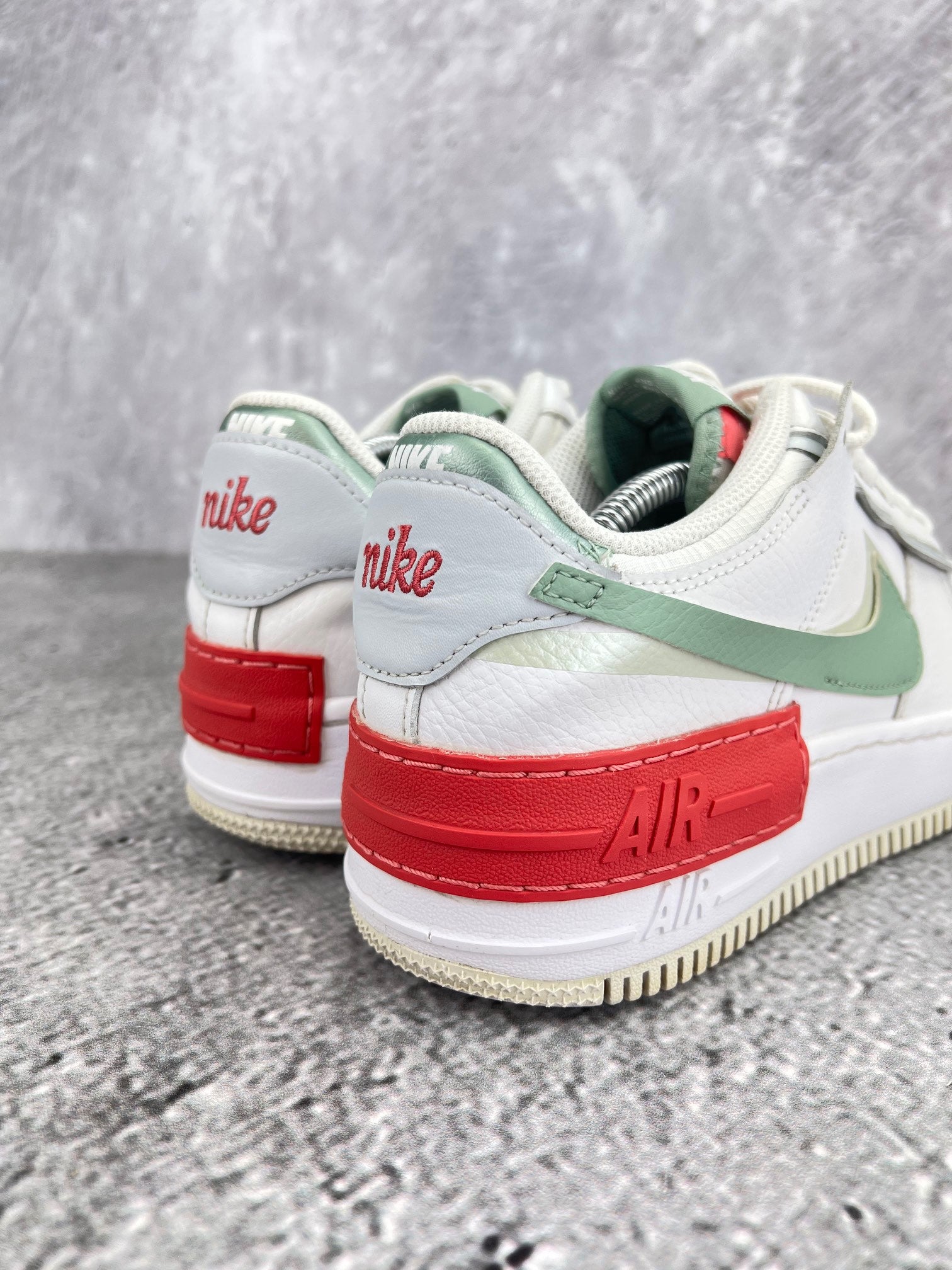 Nike Air Force 1 Low Seafoam - buty sportowe, widok z tyłu