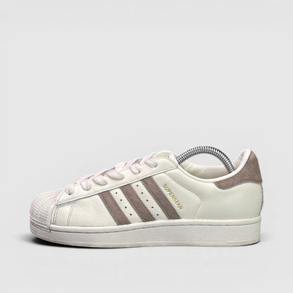 Adidas Superstar II — buty sportowe damskie w bardzo dobrym stanie rozmiar 38 2/3, boczny profil, lewa strona