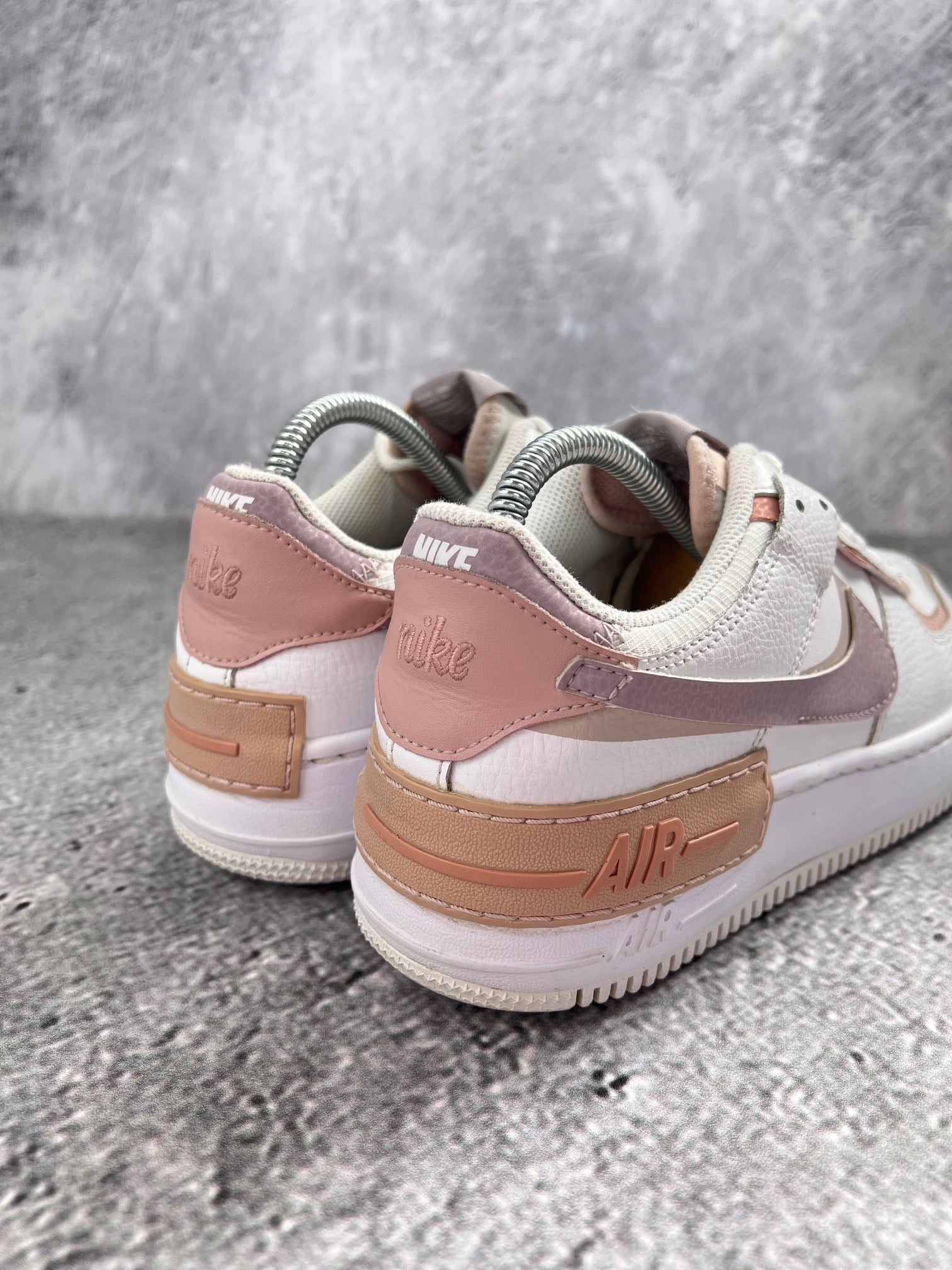 Nike Air Force 1 Shadow Amethyst Ash - buty sportowe, widok z tyłu