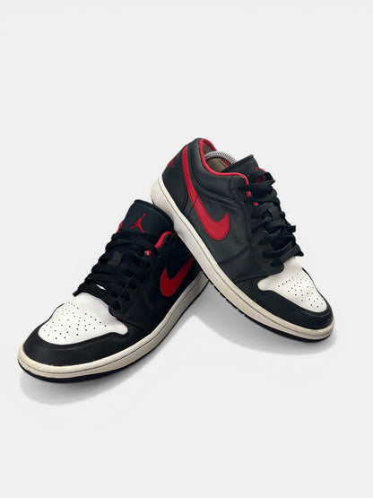 Jordan Air Jordan 1 Low White Toe - buty sportowe, boczny profil